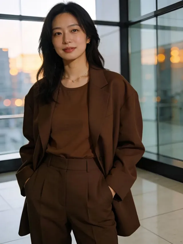 Professional Working Woman in a suit