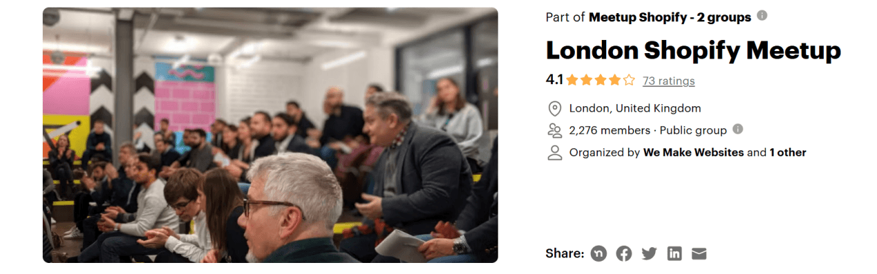 London shopify meetup