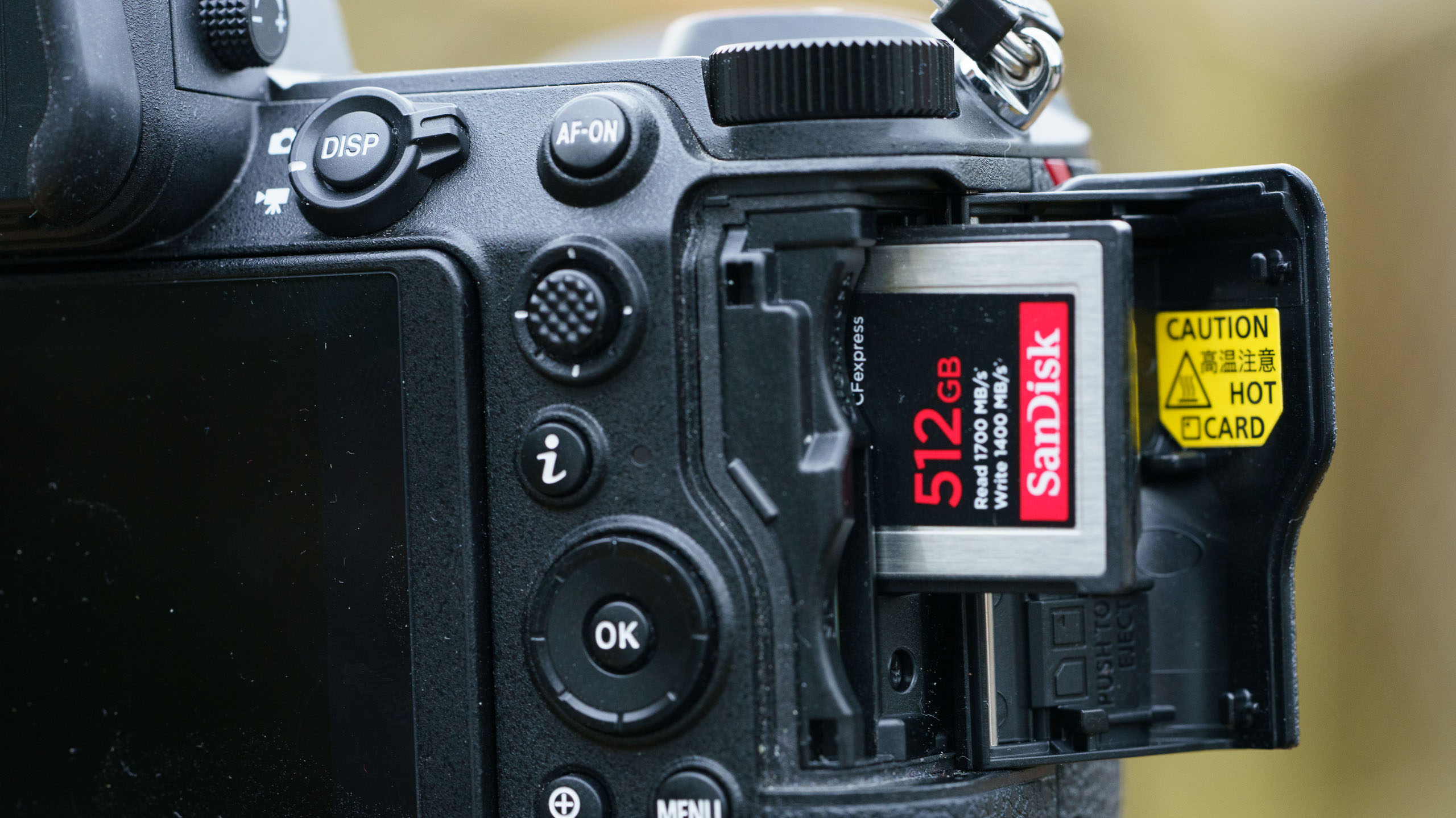 Memory card for photography kit