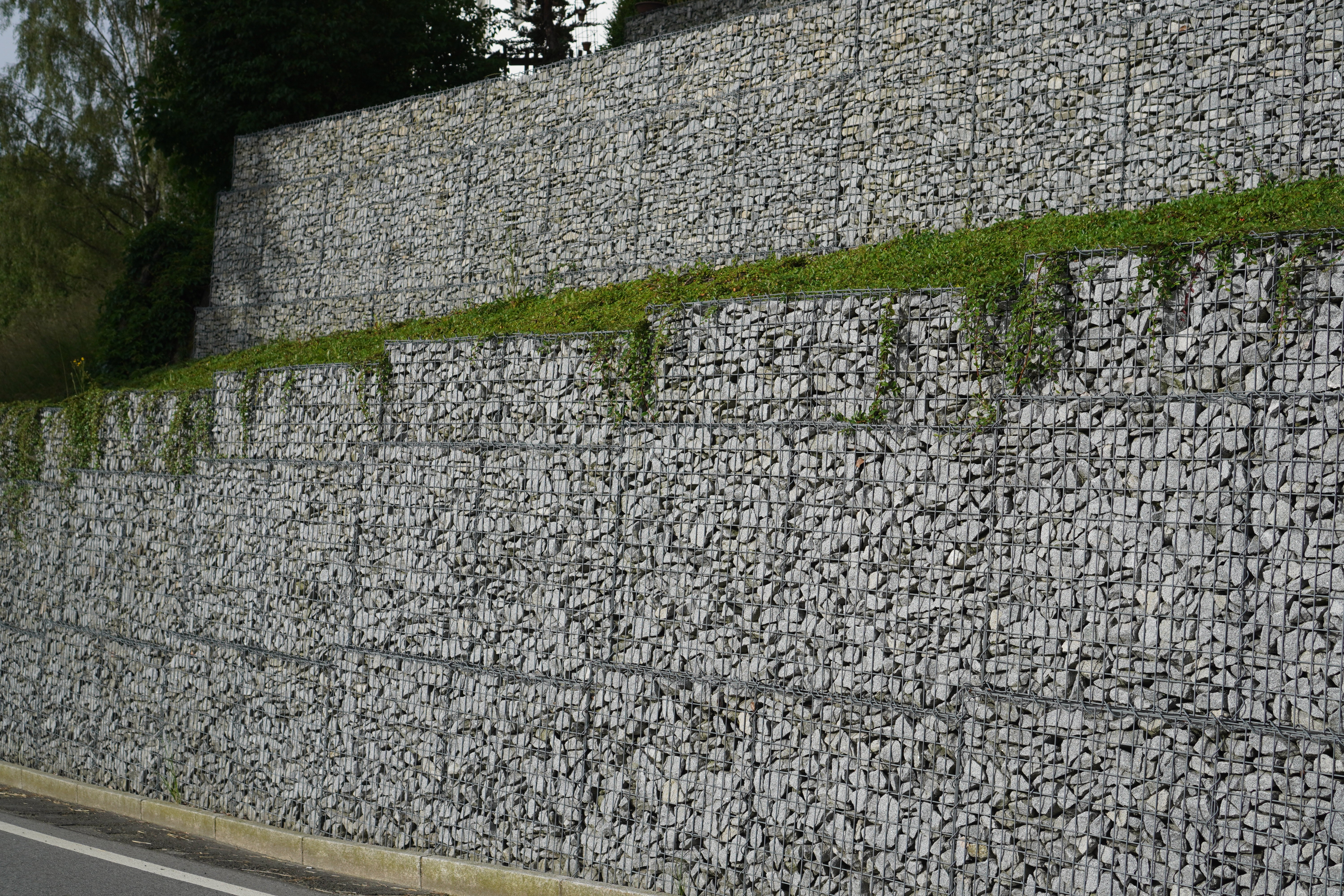 Alternativen zu Trockenmauern Betonmauerwerk