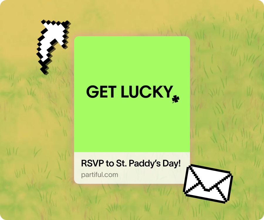 Simple party RSVP link that can be shared with friends 