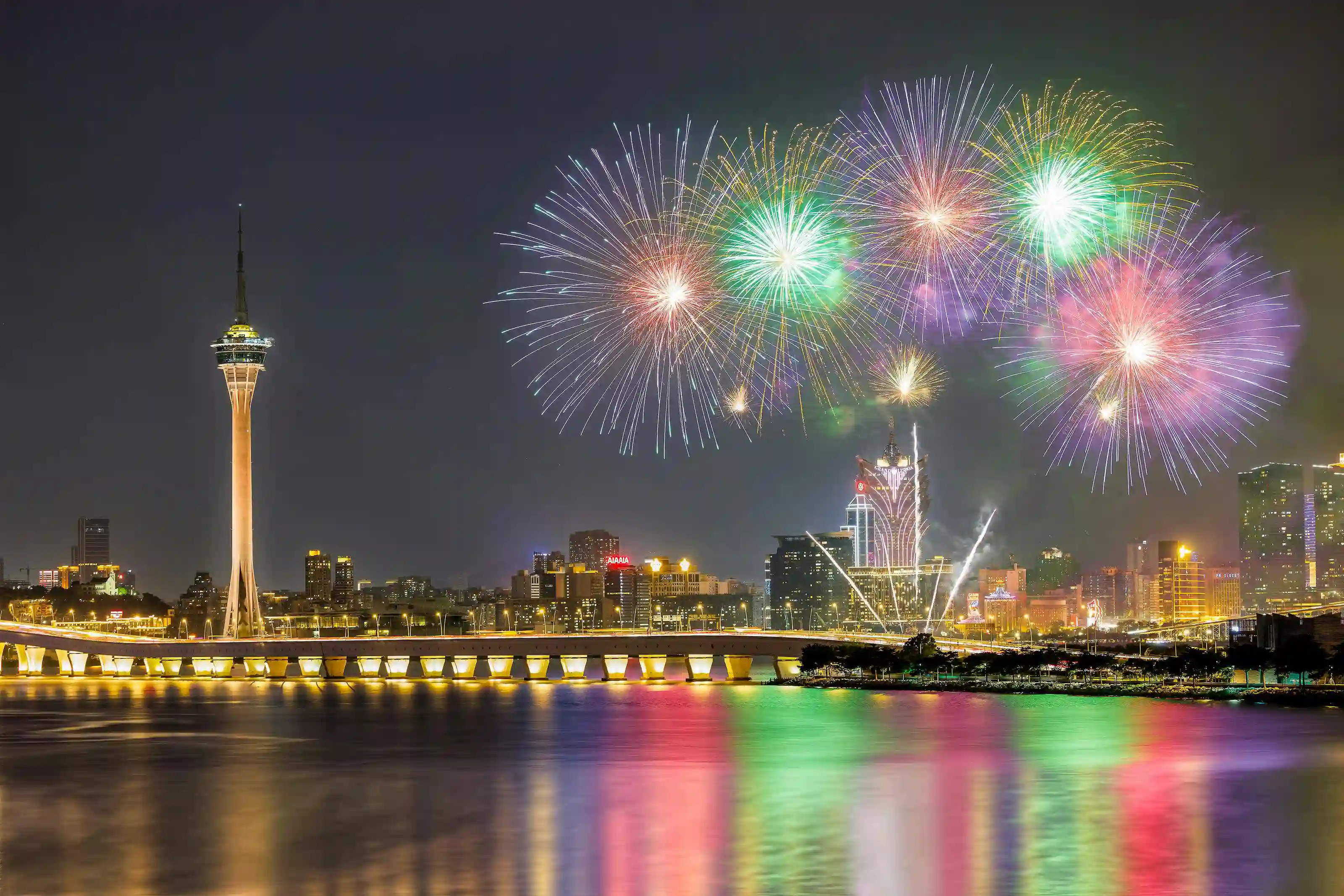 fireworks in macau