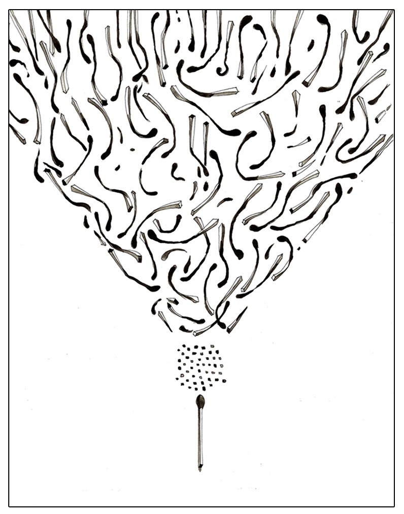 herd of sheep on road painting