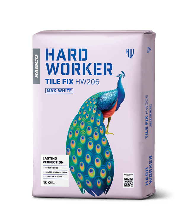 Hard Worker Tile Adhesive - Max-White for swimming pool tiles, glass tiles, etc