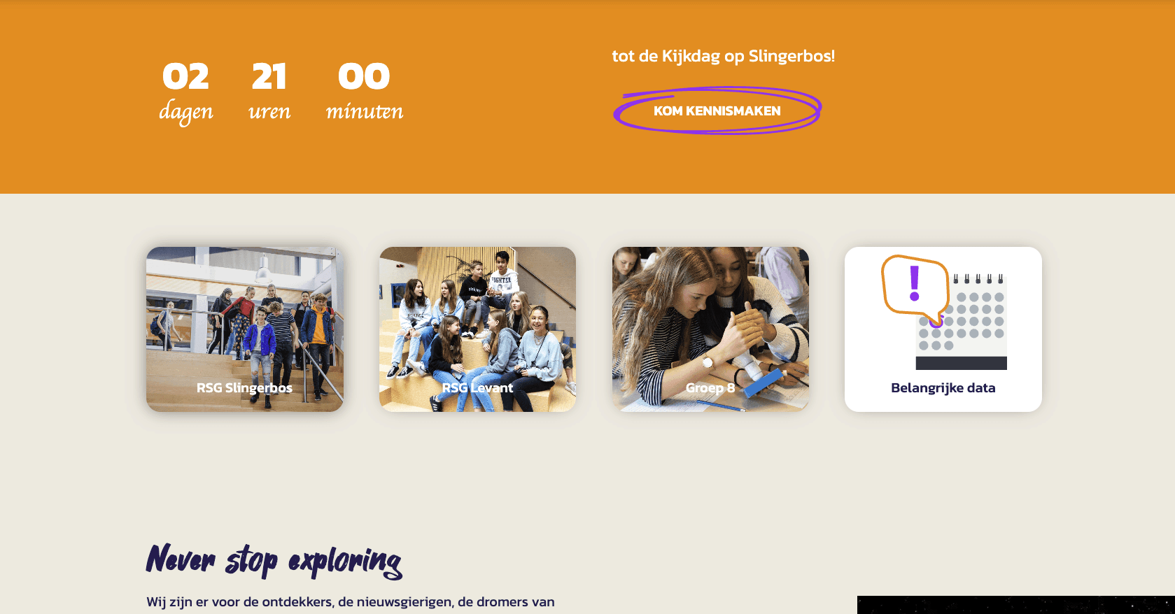 Project Sparc: RSG Slingerbos Levant