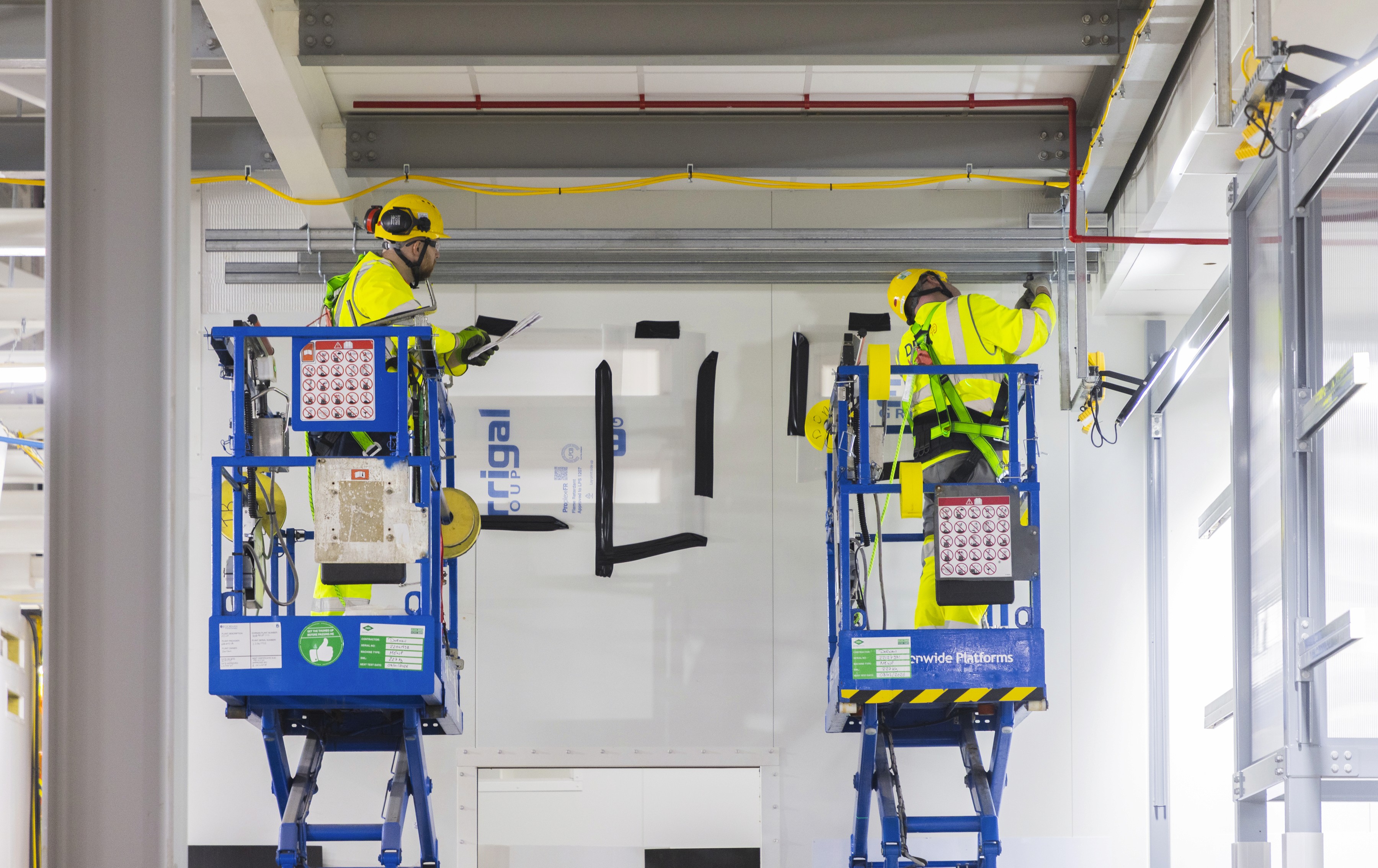 A Data centre electrical installation carried out by DPH