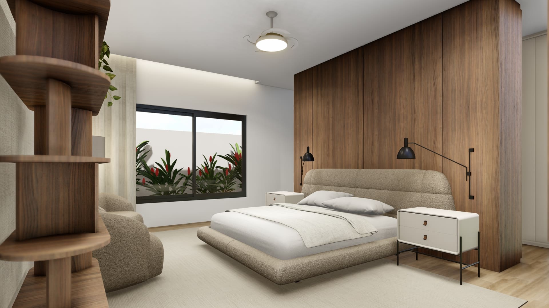 Projeto de interiores assinado pela Meraki Arquitetura, com ambientes personalizados que unem conforto, beleza e identidade do cliente.