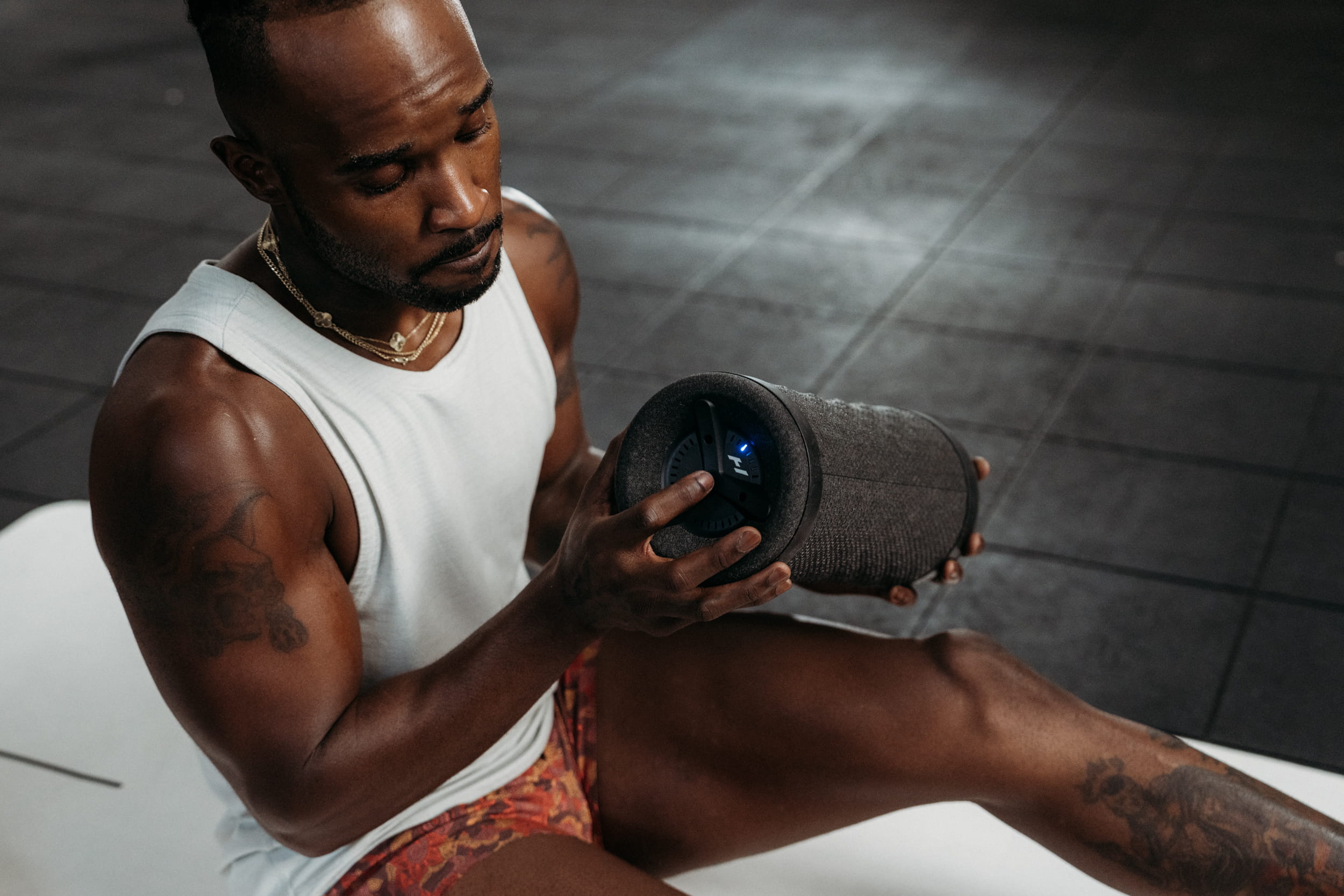 man working on routine - Hip Stiffness Exercises