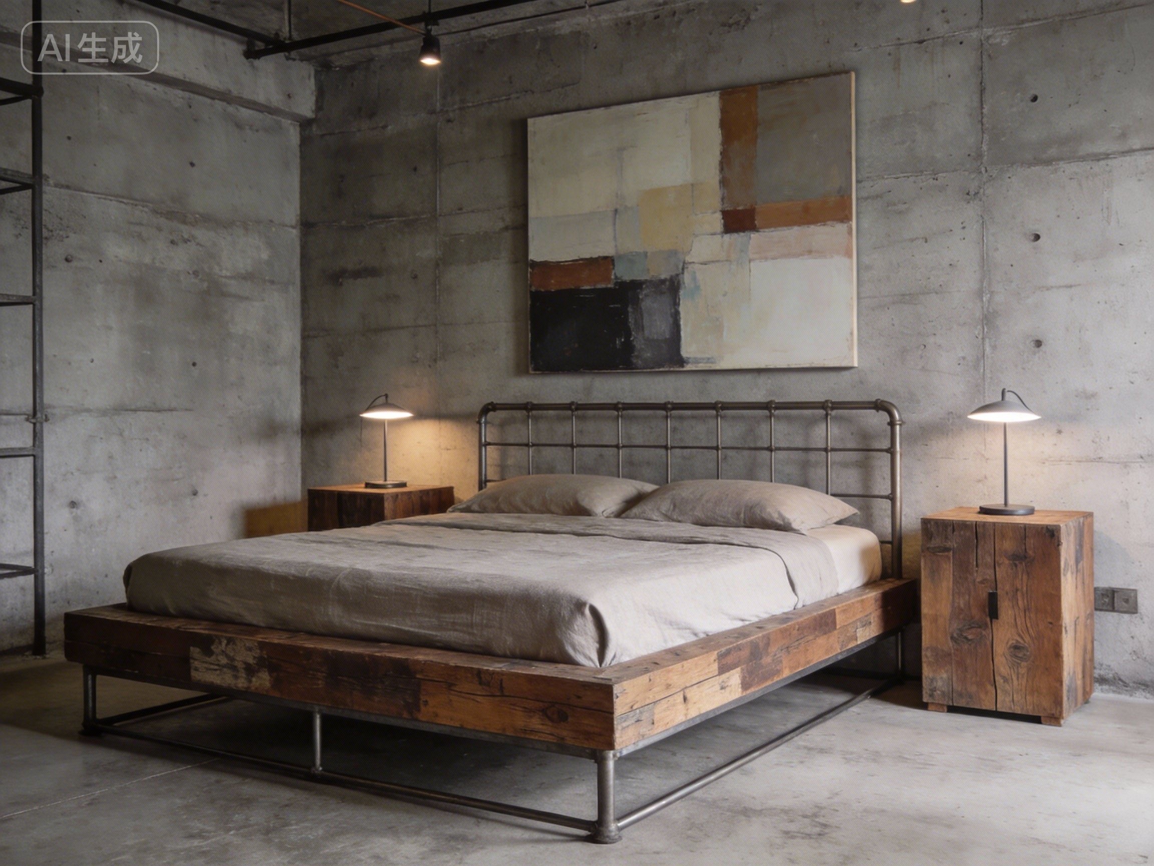 Industrial Bedroom
