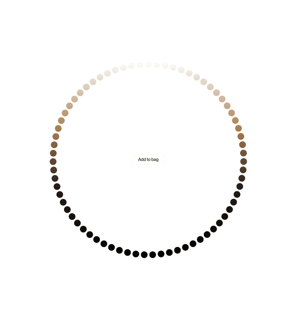 A hand holding a phone in which appears a can of coffe from VICTOR's project.