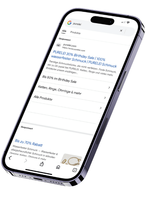Visual IPhone for Google Ads Agency