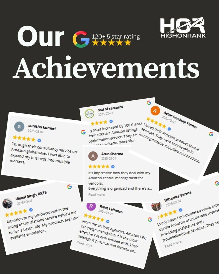 Google Business Profile displaying customer reviews and ratings.