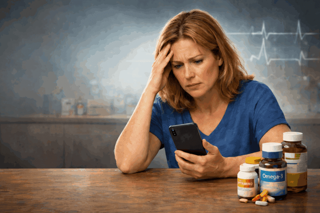 A colorful assortment of vitamins and supplements in various shapes and sizes.