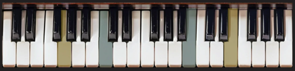 The chord after the second inversion with Drop 2-4