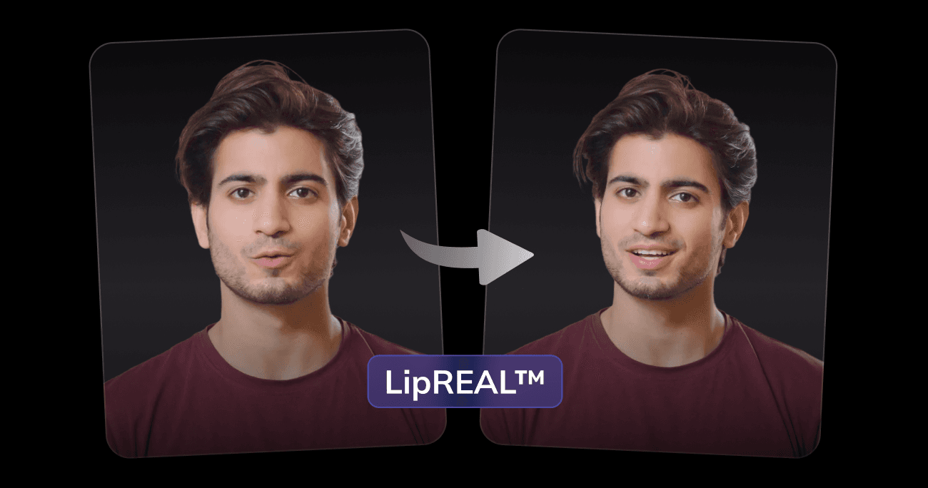 Dublagem de vídeo com IA da Vozo com clonagem de voz e sincronização labial
