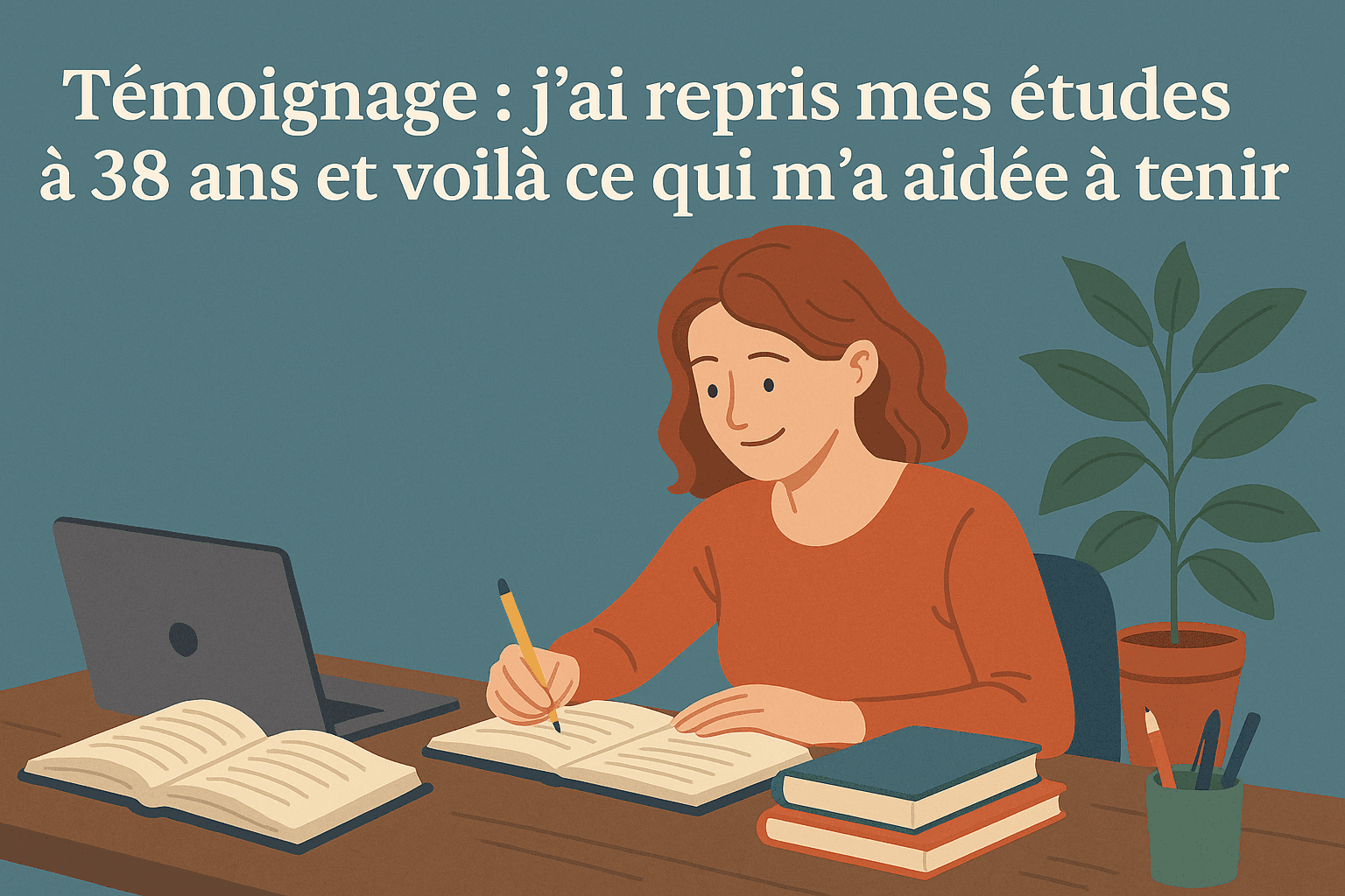 Témoignage : j’ai repris mes études à 38 ans et voilà ce qui m’a aidée à tenir
