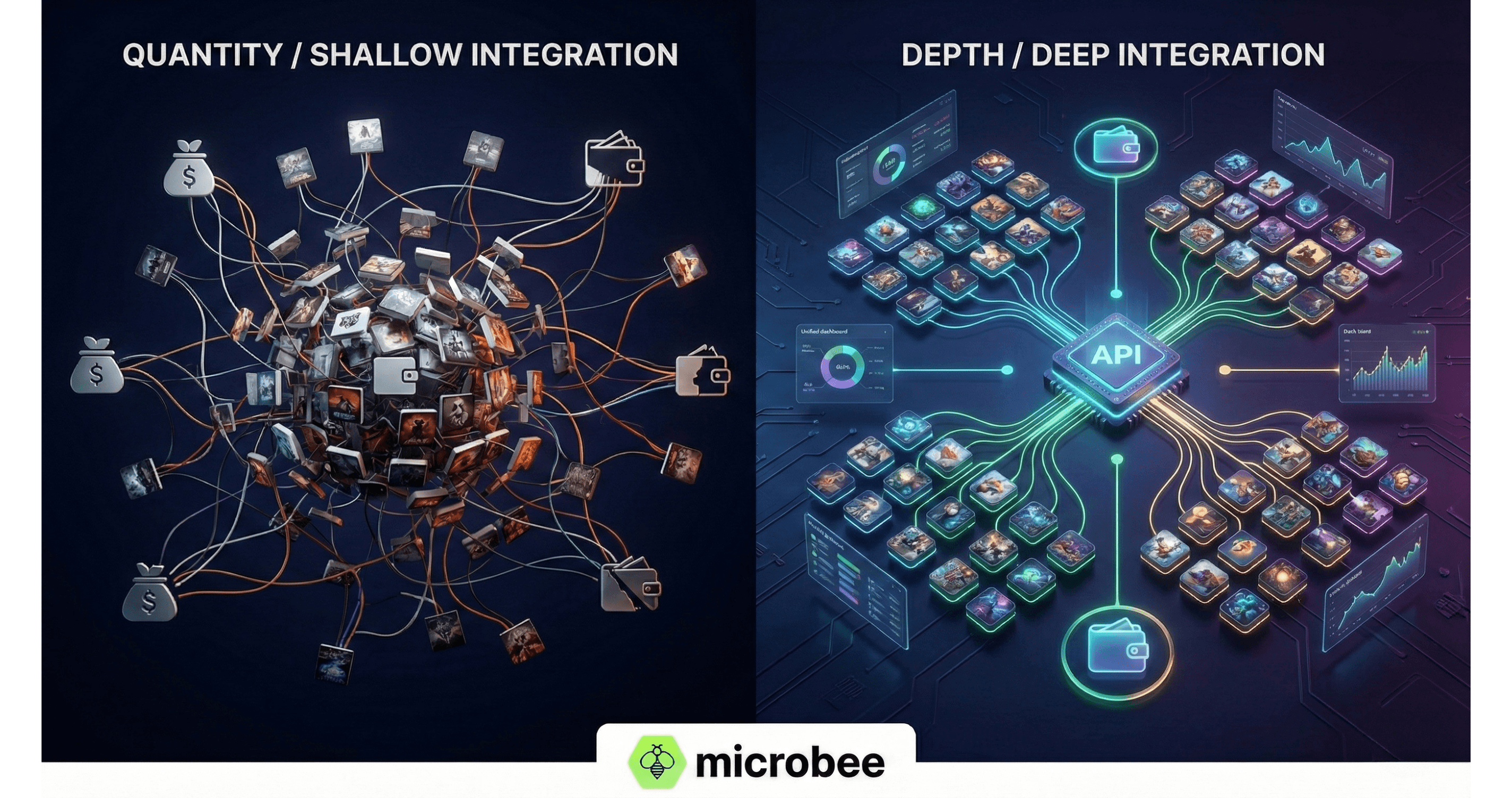 The Game Aggregator Dilemma: Integration Depth vs. Mere Quantity