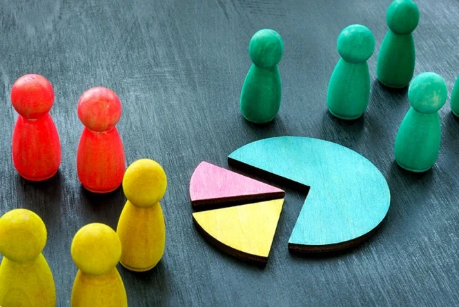 Nodes representing living consumer models in AI market research by EthosMR