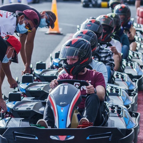 Tenerife: Las Americas Outdoor Kart Racing tickets in Costa Adeje