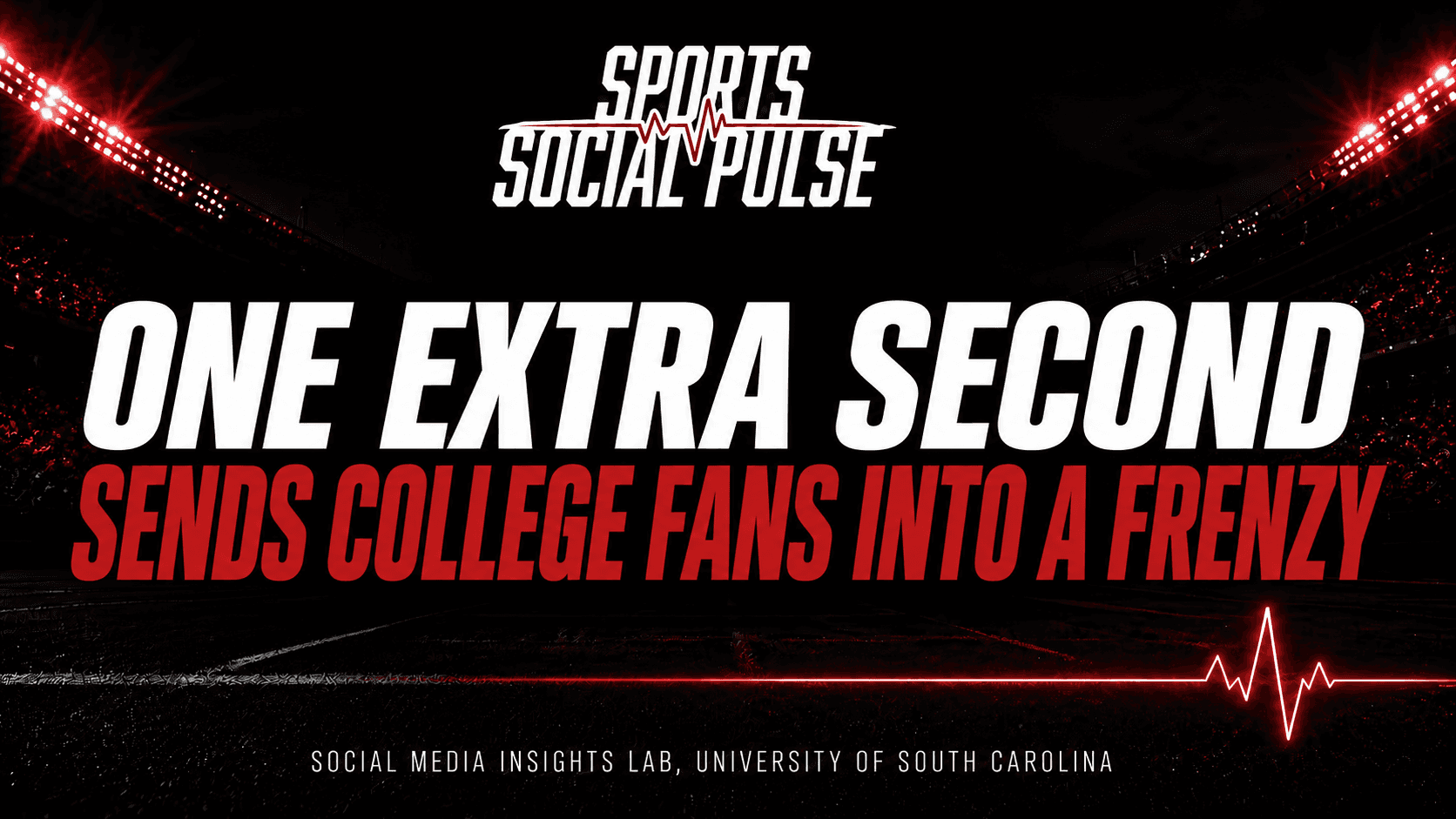 College Sports Social Pulse Week One rankings graphic