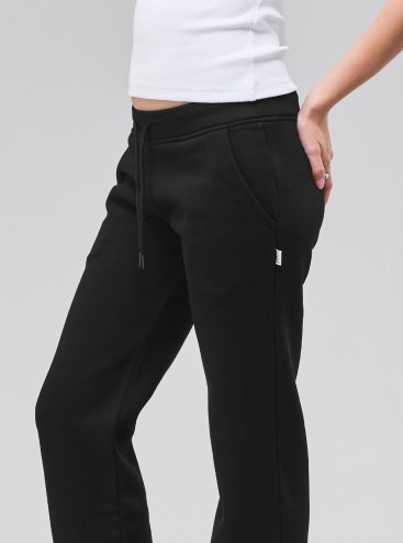 Close-up of Sunday Superior black women's sweatpants