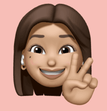 Memoji of a male face smiling