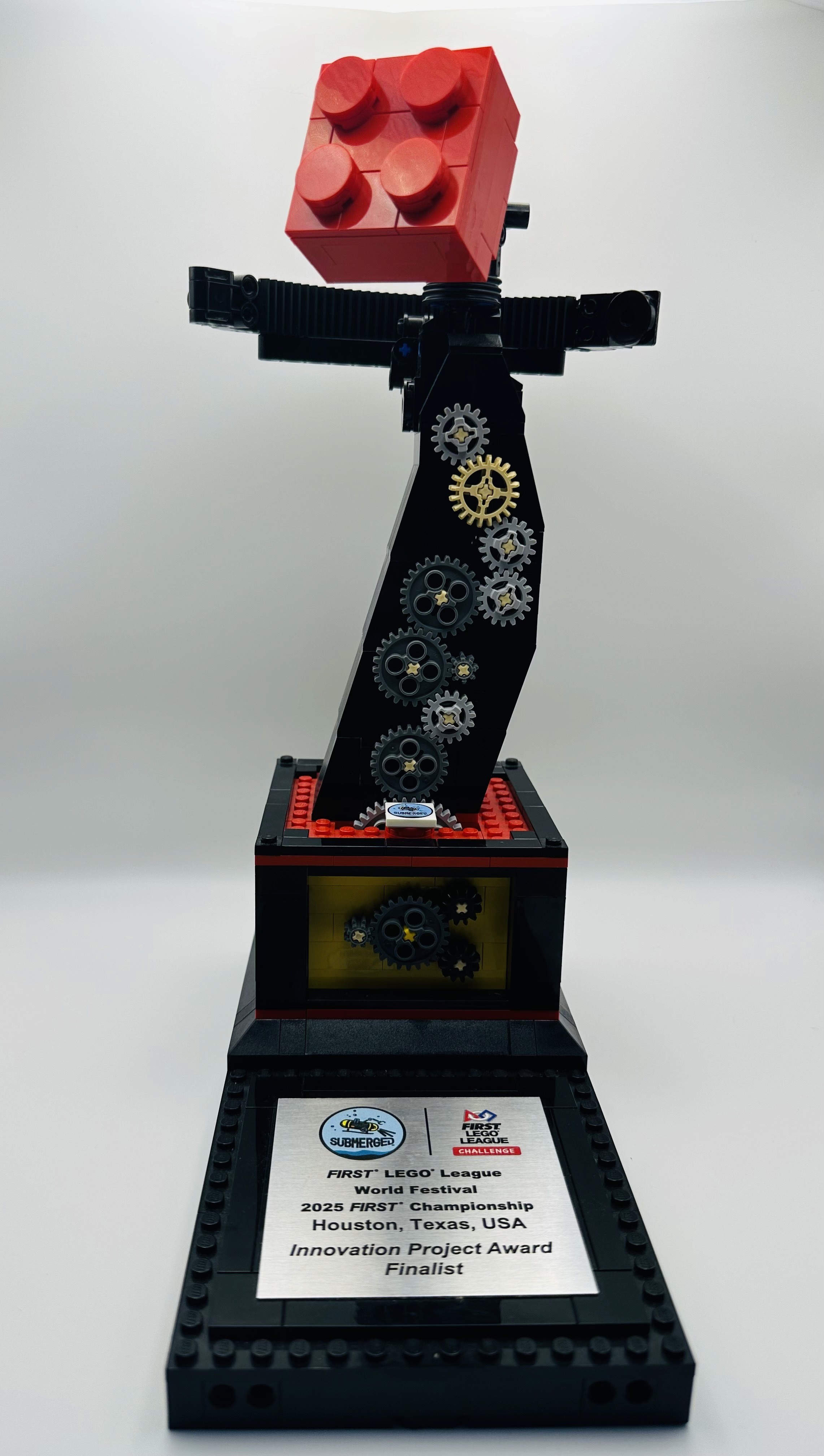 FLL Team 52777 Solvers of X & Y wins Innovation Project Award Finalist at 2025 FIRST LEGO League World Festival