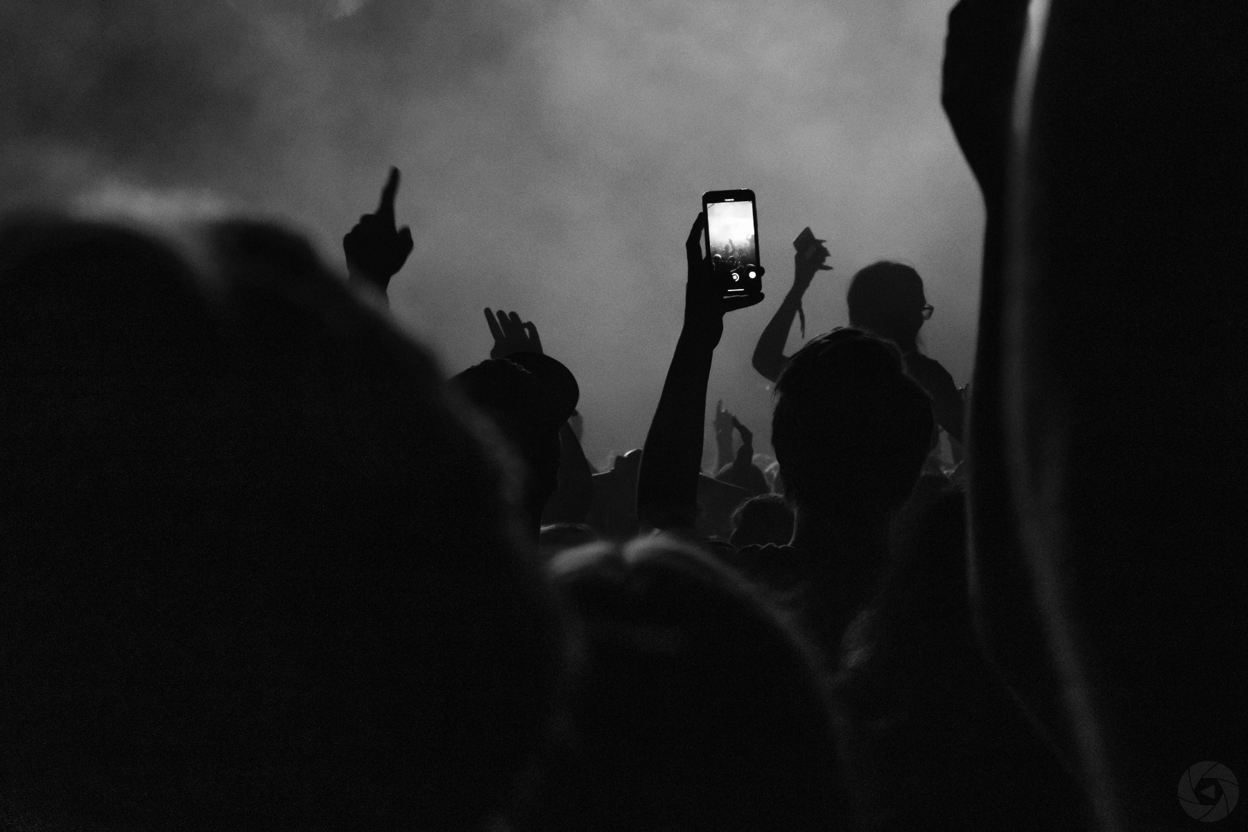 A man performing at a concert