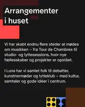 Rytmisk Center social post