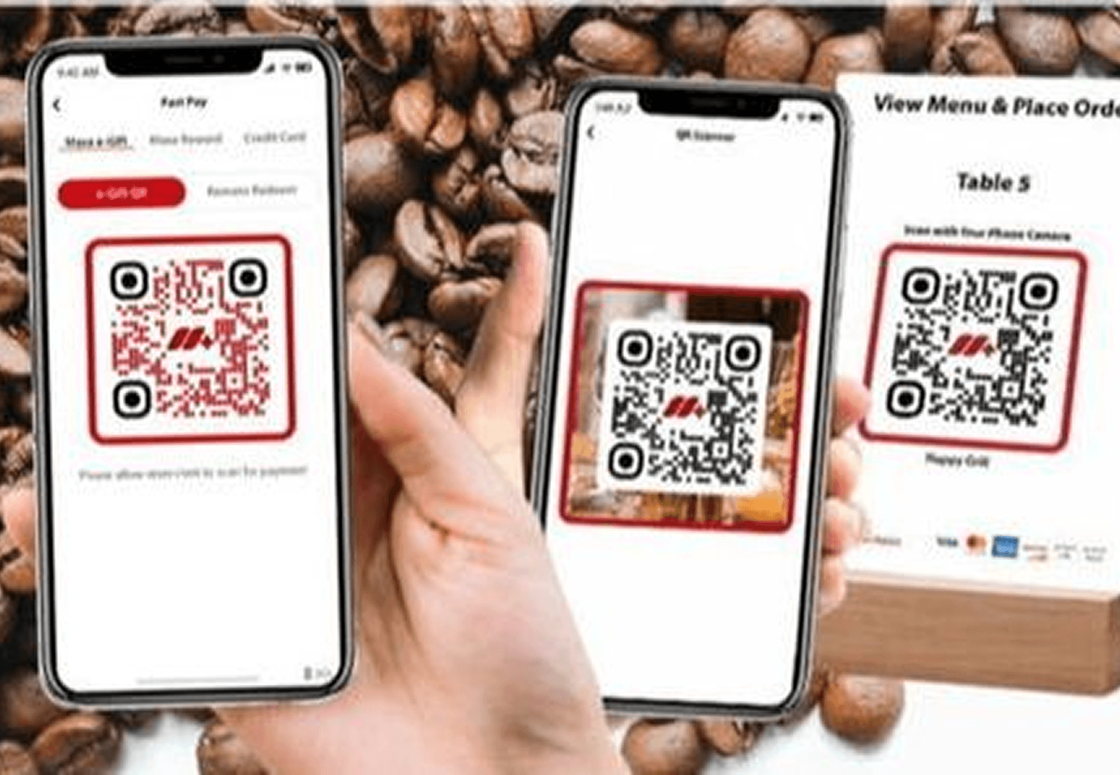 Aldelo ePay male clerk using it in front of a customer.