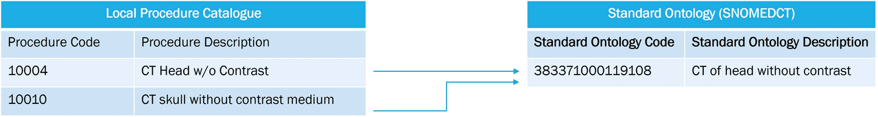 Many to One Terminology Mapping