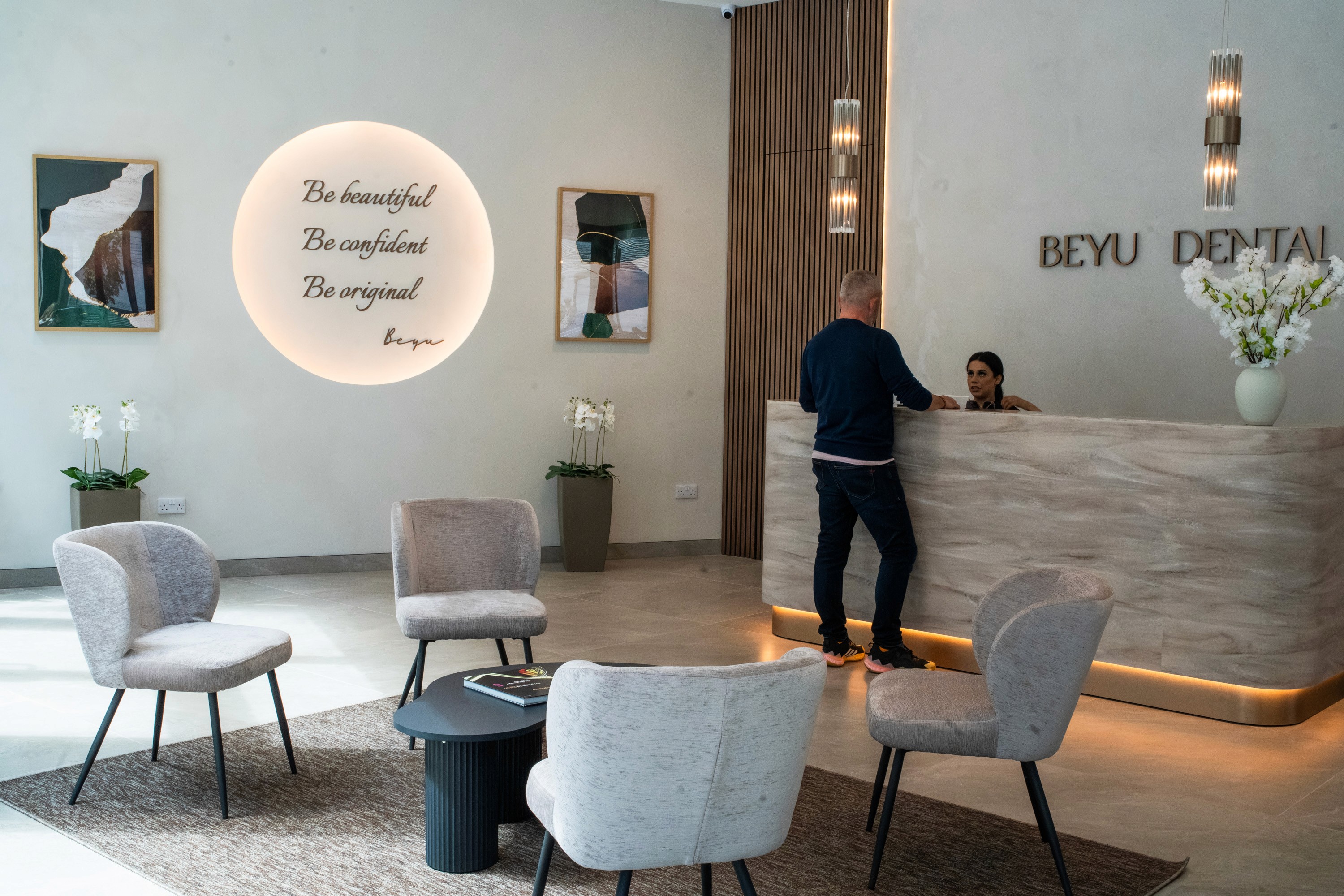 Flat-lay shot of spa amenities by the bathtub