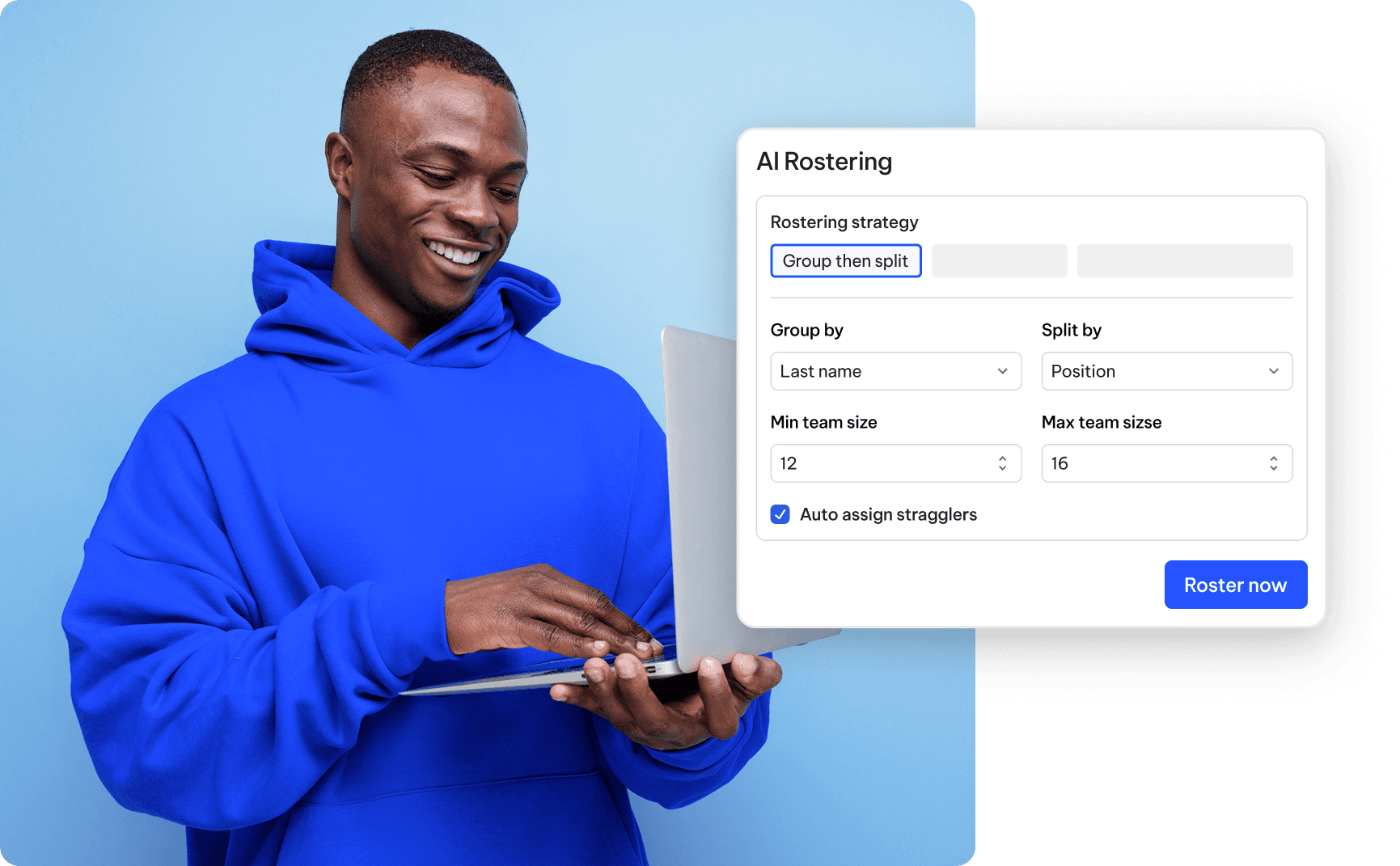 TeamLinkt's AI Rostering Tool