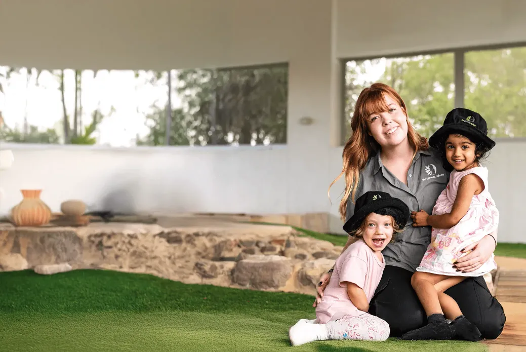 modern dark blue interior with men