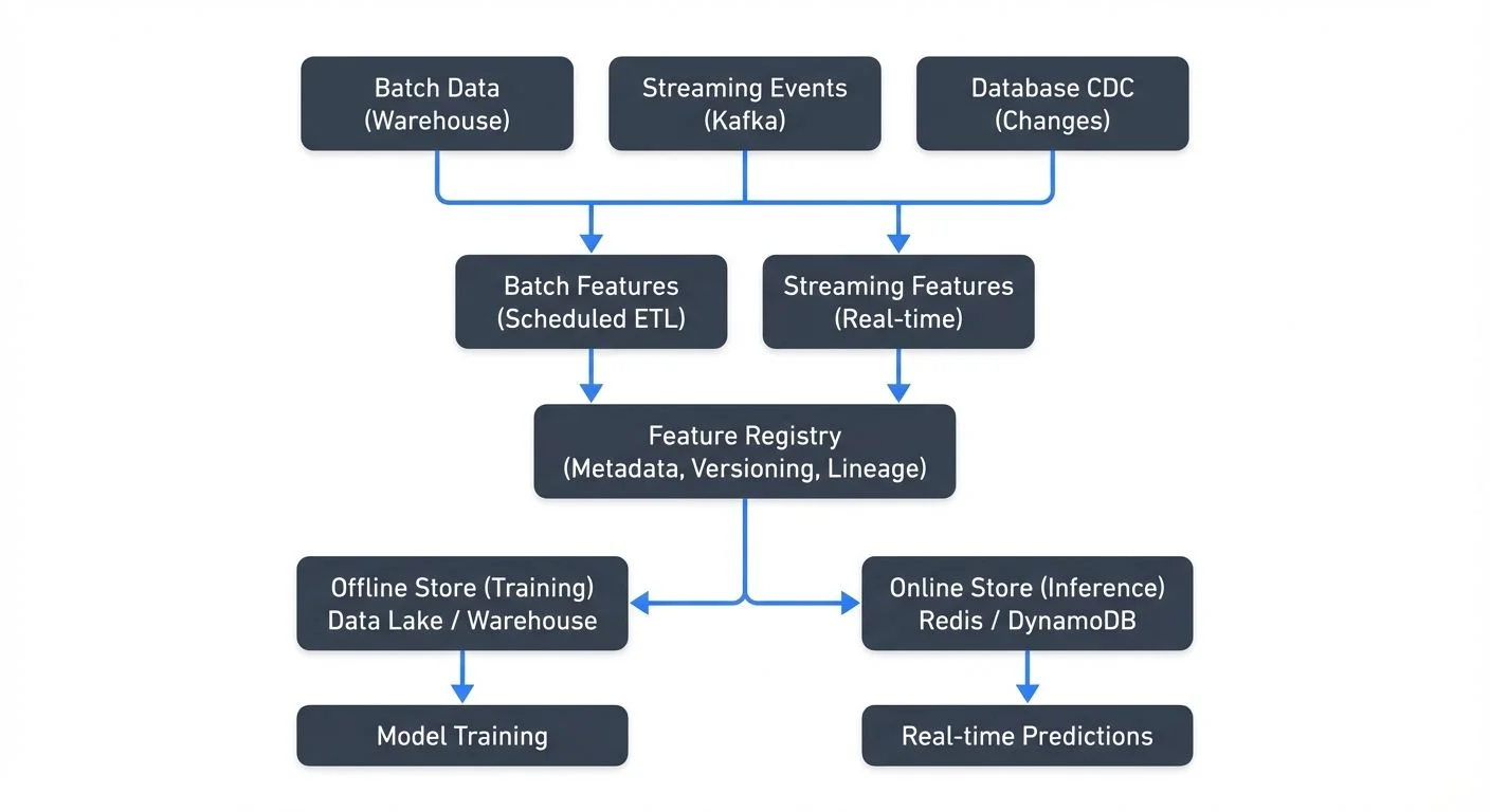 Feature store architecture
