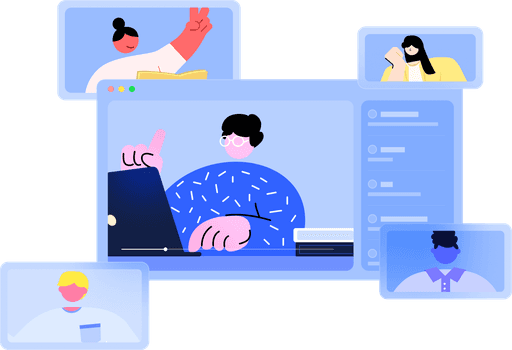 Xmind webinar in which a speaker are sharing ideas with mind mapping lovers.