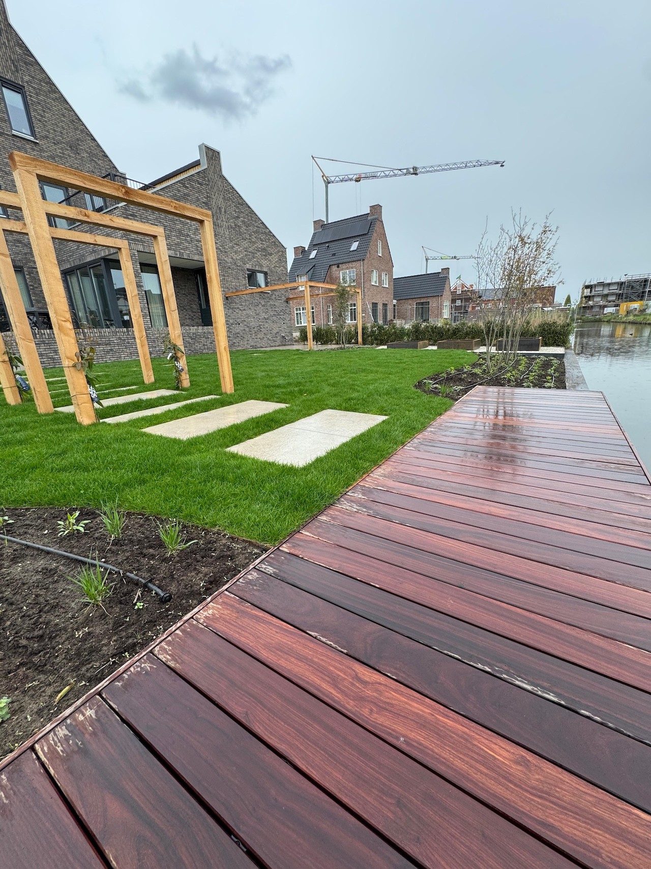 Hoge en lage tuin in Amersfoort -Art gardens