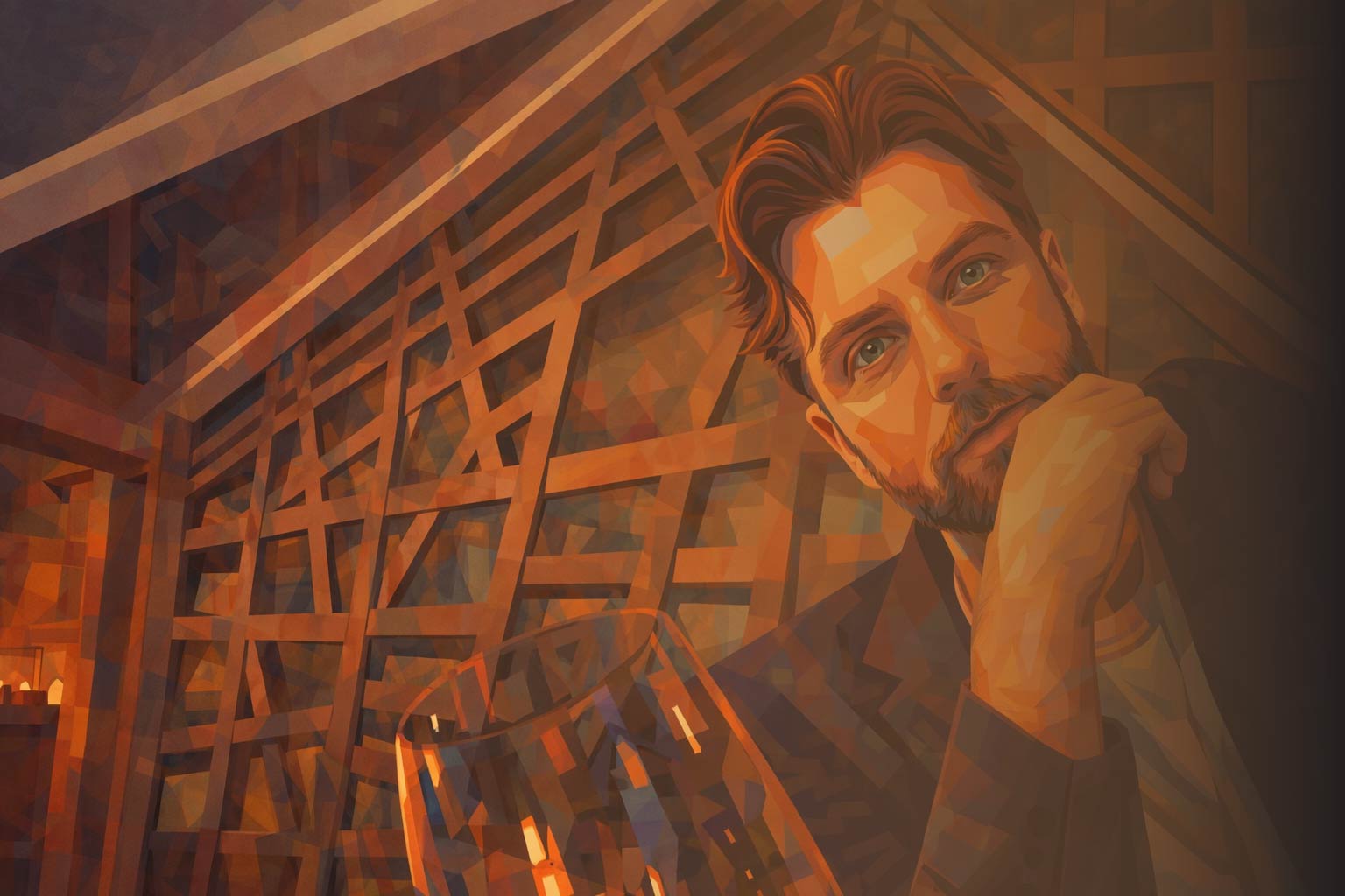 Man Wearing Sunglasses