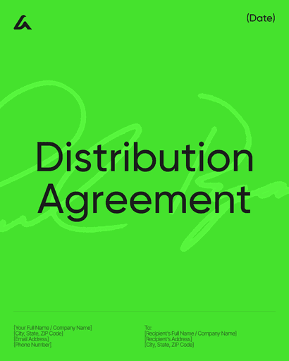 Distribution Agreement