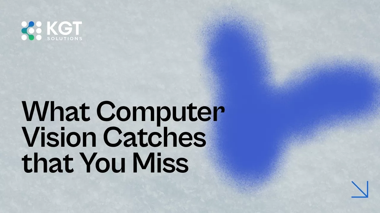 Kgt solutions banner computer vision