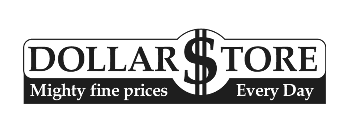 Dollarstore logo in black