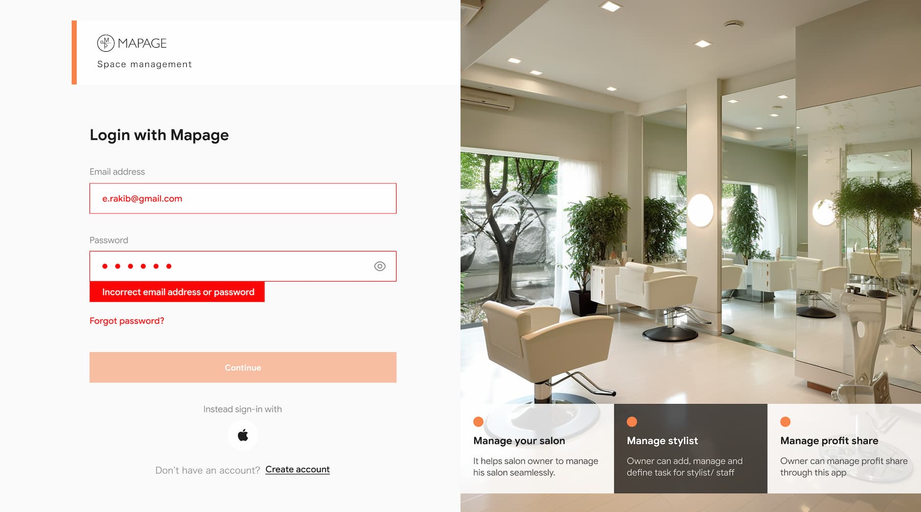 Previous Dashboard