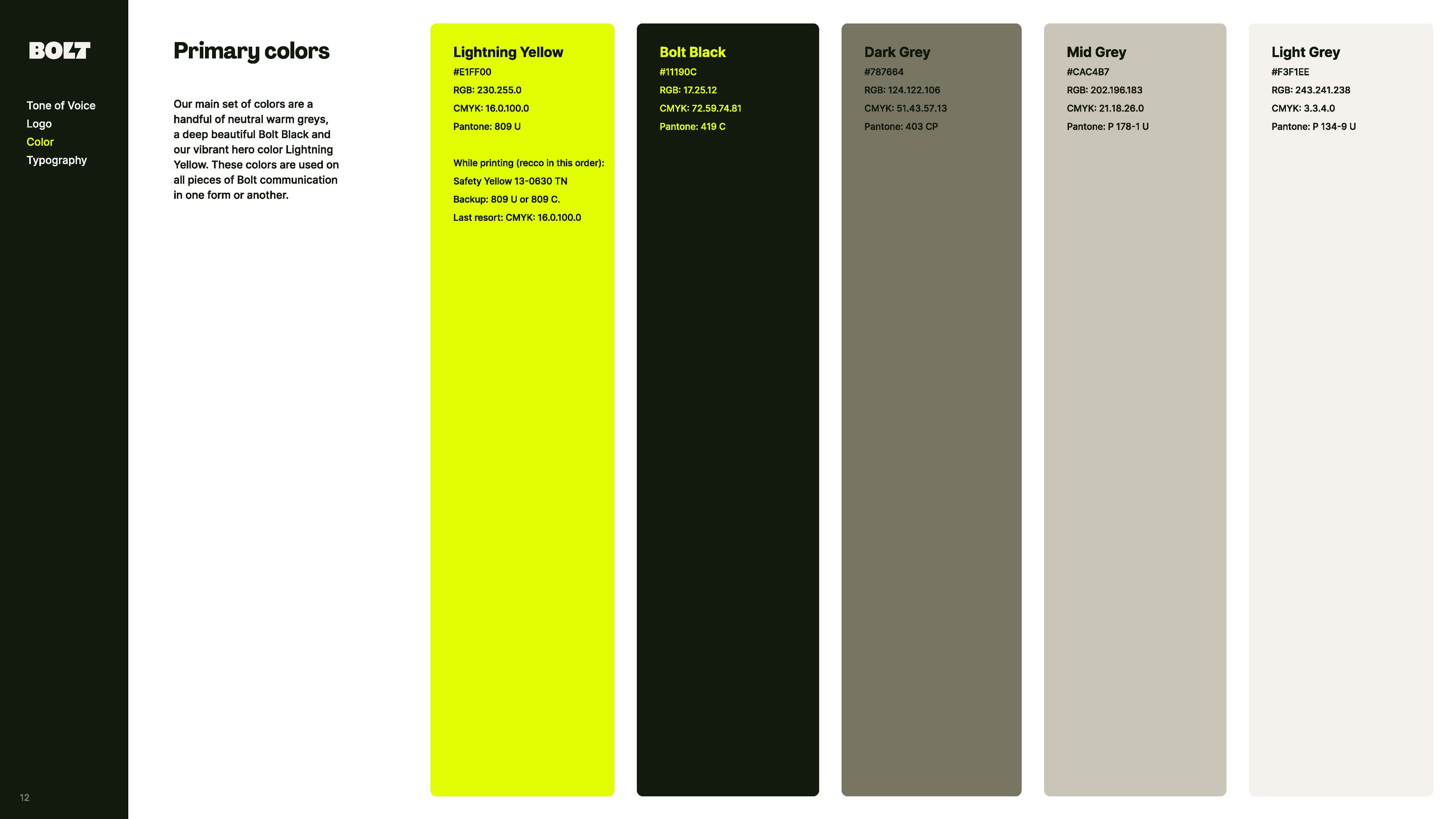 BOLT visual identity, visual 6