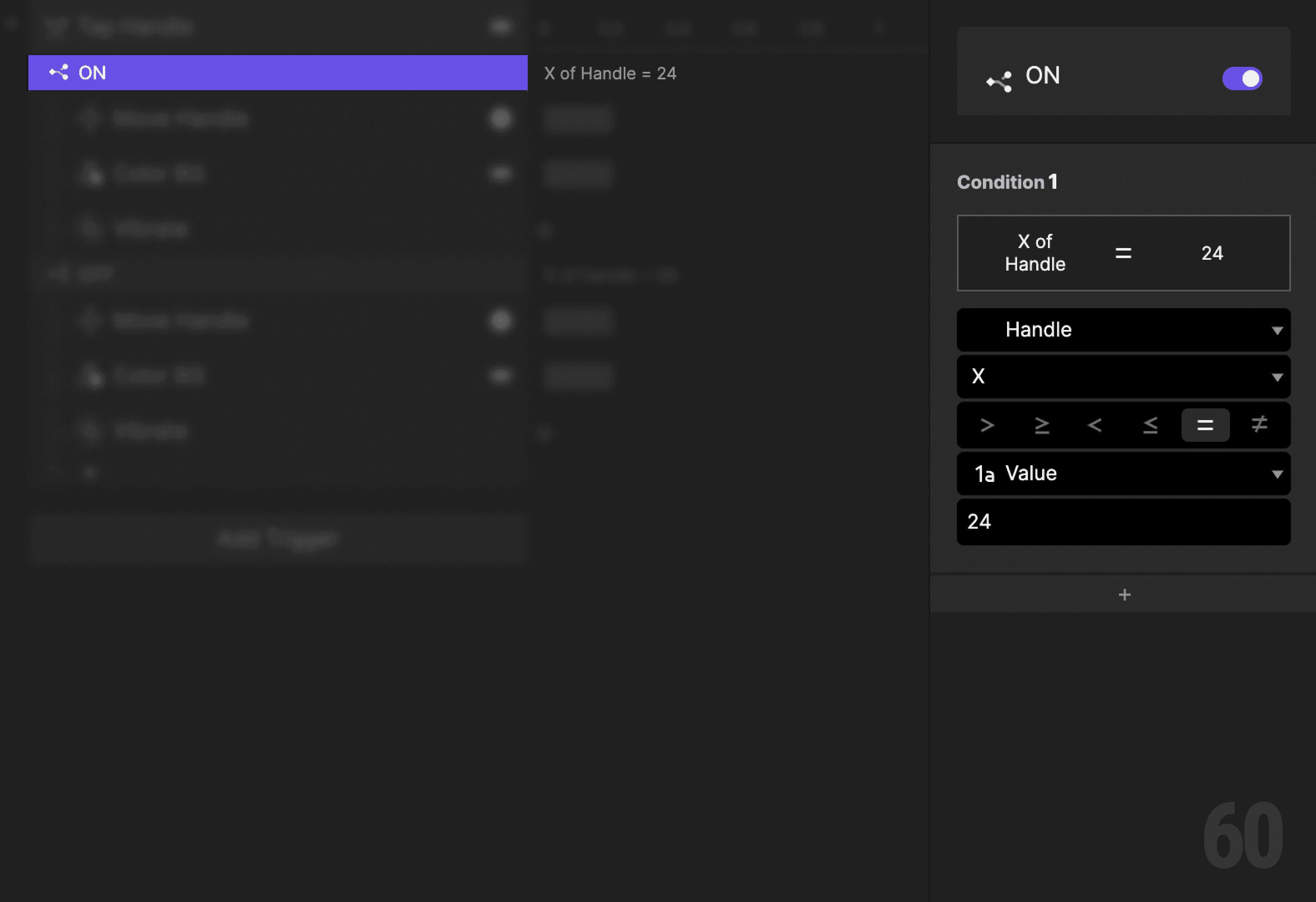 This is a screenshot of Step 2: Create a condition (toggle on).