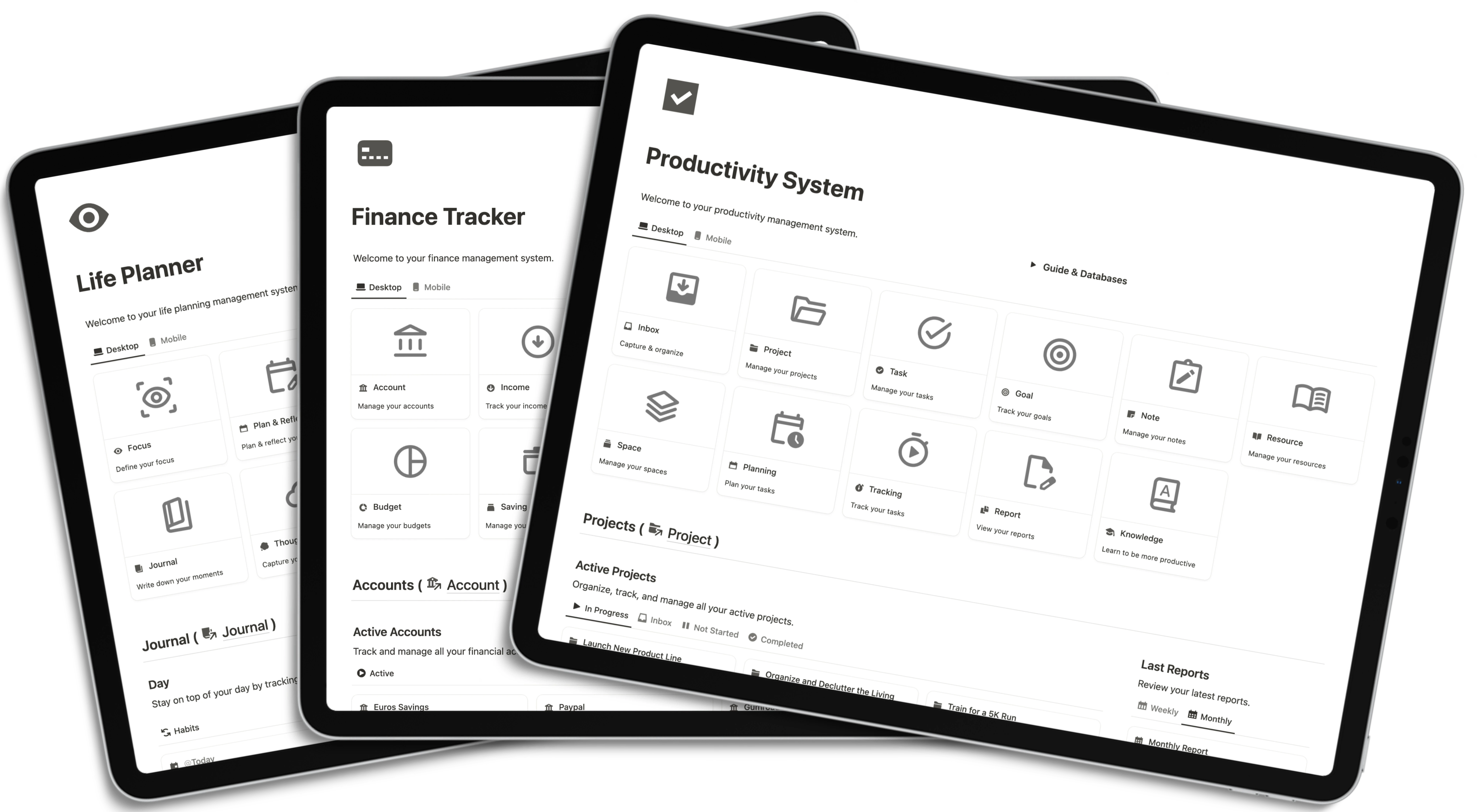 Notion Premium Templates