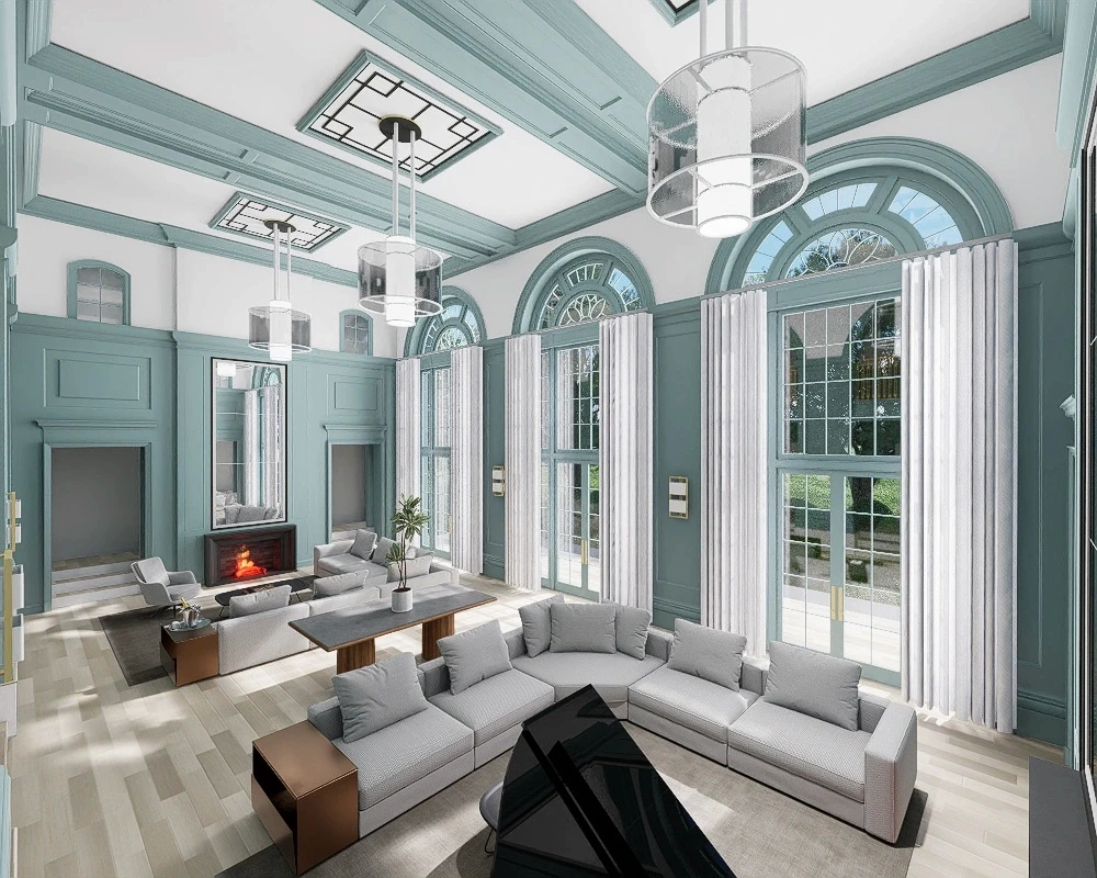 Family Room Render