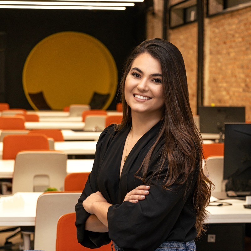 foto de perfil de uma mulher