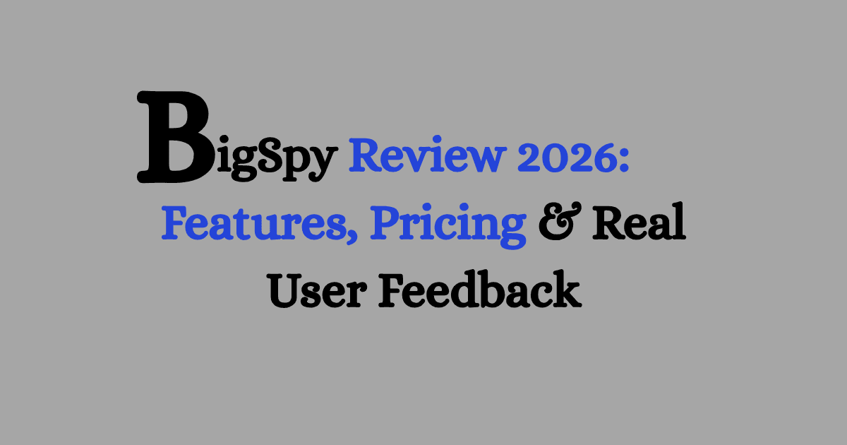 Bigspy review