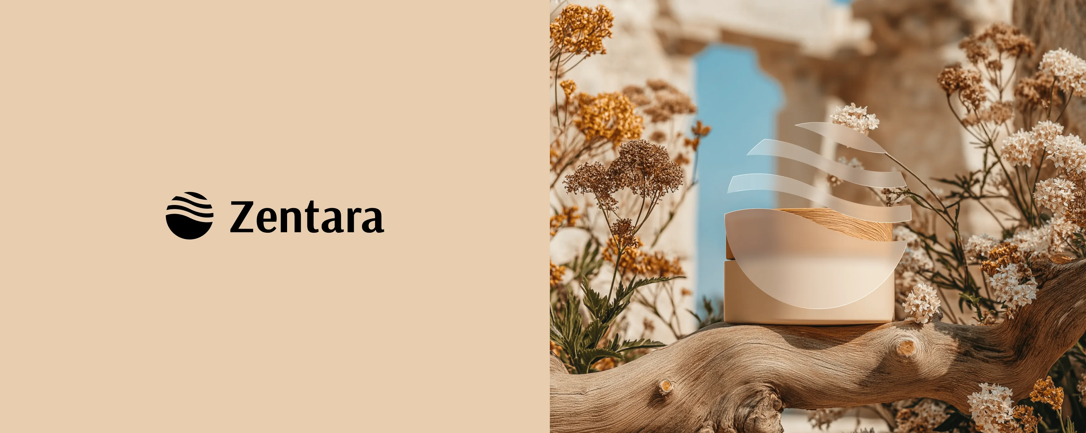 Minimal composition, warm light