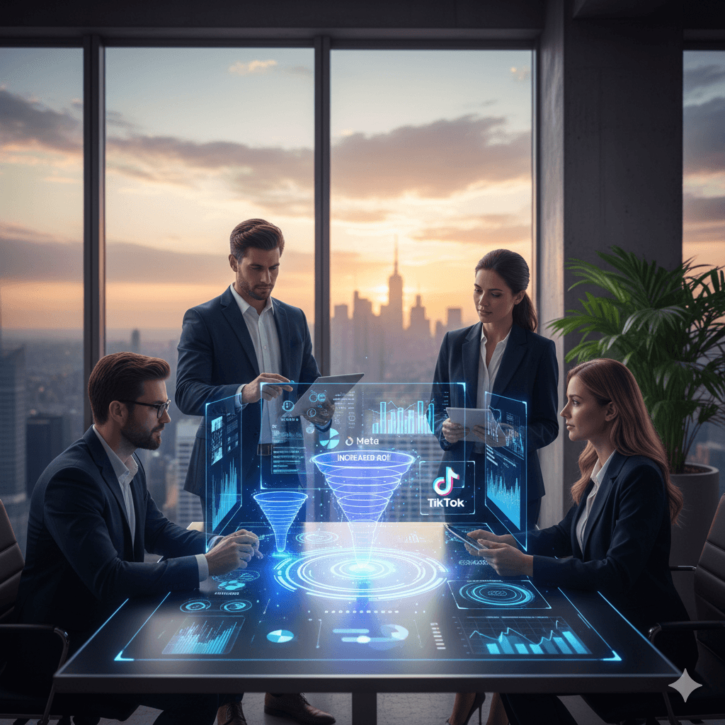 hand scrolling instagram on mobile